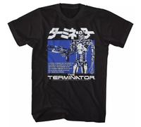 SEGY8876S Terminator Endoskeleton Box Movie T-Shirt Black 3XL