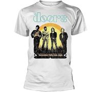 SEGY8876S The Doors Waiting for The Sun T Shirt White XXL
