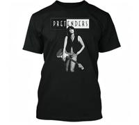 SEGY8876S The Pretenders Chrissy Hynde T-Shirt Black M