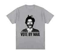 SEGY8876S Vote by Mail Ted Kaczynski T-Shirt Grey S
