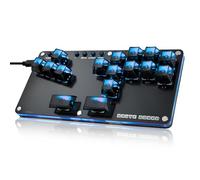 Sehawei Arcade Stick 16Keys All-Button Gamerfinger,Arcade Controller Street Fight para PC/Ps3/Ps4/Switch/Steam Game Keyboard-Supports Hot Swap & SOCD(B16)