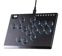 Sehawei M16 Arcade Fight Stick para PS4/Switch/PC/PS3/Steam (Deep black)