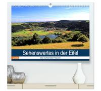 Sehenswertes in der Eifel - Die schönsten Maare (hochwertiger Premium Wandkalender 2026 DIN A2 quer), Kunstdruck in Hochglanz: In der Eifel an den schönsten Maaren