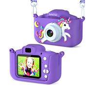 SeHeTop Camara Fotos Infantil, 1080P HD Video cámara Fotos niños,Juguetes niños 3 4 5 6 7 8 9 10 años,Juguetes con cámara para niños y niñas, Regalos de cumpleaños, scon Tarjeta SD de 32 G