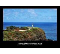 Sehnsucht nach Meer 2026 Fotokalender DIN A3: Monatskalender mit Bild-Motiven aus Fauna und Flora, Natur, Blumen und Pflanzen
