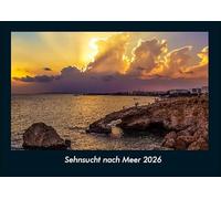 Sehnsucht nach Meer 2026 Fotokalender DIN A4: Monatskalender mit Bild-Motiven aus Fauna und Flora, Natur, Blumen und Pflanzen