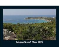 Sehnsucht nach Meer 2026 Fotokalender DIN A5: Monatskalender mit Bild-Motiven aus Fauna und Flora, Natur, Blumen und Pflanzen