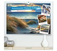 Sehnsucht Ostsee Urlaub (hochwertiger Premium Wandkalender 2026 DIN A2 quer), Kunstdruck in Hochglanz: Raus aus dem Alltag, rein in die frische Brise: ... Füßen, hör das sanfte Rauschen der Wellen.
