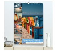 Sehnsucht Strand (hochwertiger Premium Wandkalender 2026 DIN A2 hoch), Kunstdruck in Hochglanz: Dieser Kalender zeigt den Strand von seiner schönsten Seite authentisch, nordisch und zeitlos.