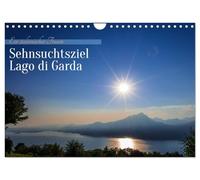Sehnsuchtsziel Lago di Garda (Wandkalender 2026 DIN A4 quer), CALVENDO Monatskalender: Eine wundervolle Fotoreise rund um den Gardasee