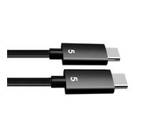 Sehuby Cable coaxial USB 4 de función completa, 80 Gbps, trenzado, tipo C, 16 K, opciones visuales de múltiples longitudes, cable coaxial de velocidad rápida