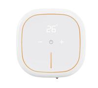 Sehuby Dispensador automático de jabón recargable por USB, diseño de pared con textura ABS para el hogar y baños públicos