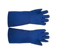 Sehuby Guantes criogénicos de 38 cm de largo, resistentes al agua y a bajas temperaturas, para protección de nitrógeno líquido, almacenamiento en frío
