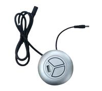 Sehuby Interruptores de control de mano redondos de repuesto con carga USB para mandos de motor de sofá reclinable eléctrico