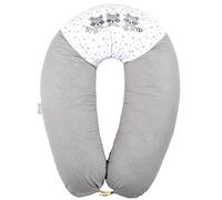 Sei Design Cojín de Lactancia XXL ergonómico 190 x 30 cm, para Embarazo, para Dormir de Lado, para Adultos, recién Nacidos