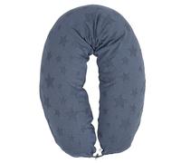 sei Design Cojín para bebés, Talla XXL, 190 x 30 cm, Relleno de Bolas 3D de Fibra no contaminantes con Certificado de ÖkotexFunda con Cremallera y Bordado Beige Beige Talla:Füllung: Faserbällchen