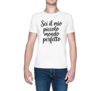 Sei Il Mio Piccolo Mondo Perfetto Blanca Hombre Camiseta White Men's T-Shirt tee