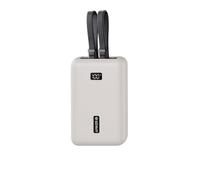 SEIAIYG Funda Compatible con Anker Zolo Power Bank 20000mAh 30W, Carcasa Protectora de Silicona - Antigolpes & Antideslizante, Gris