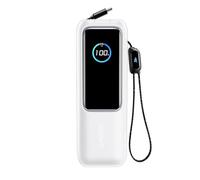 SEIAIYG Funda Compatible con Anker Zolo Power Bank 25000mAH 165W, Carcasa Protectora de Silicona - Antigolpes & Antideslizante, Transparente