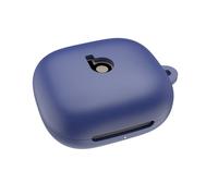 SEIAIYG Funda Compatible con Beats Powerbeats Fit 2025, Funda Protectora de Silicona con Mosquetón, LED Visible (Azul)