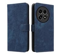SEIAIYG Funda Compatible con Oneplus 13, Carcasa PU Cuero Flip Case Cover con Bloqueo RFID, Cierre Magnético, Función de Soporte, Antichoque Caso (Azul)