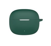 SEIAIYG Funda Compatible con Oneplus Nord Buds 4 Pro, Estuche Protectora de Silicona con Mosquetón, Anticaídas y Antipolvo - Verde