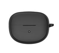 SEIAIYG Funda para Bose Ultra Open Earbuds, Ultrafina, Suave, Shockproof, Funda Protectora de Silicona con Mosquetón para Bose Ultra Open Earbuds (Negro)