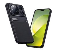 SEIAIYG Funda para OPPO Find X10 Pro, Textura Moiré, Negro | Protección Completa Cámaras, Acoplamiento Magnético, Carcasa Ultra Delgada y Antigolpes de PC+TPU