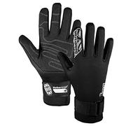 Seibertron C.R.D.G 1.0 Palmas Nivel 5 Resistente al Corte Antideslizantes 3MM Neopreno Flexibles térmicos Hombre Mujer Calientes Guantes de Buceo, Pesca submarina,Surf,Remo,Kayak, natación, Black XS