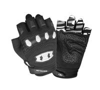 Seibertron Dirtclaw BMX MX ATV MTB Road Racing Mountain Bicicleta Ciclismo Off-Road/Dirt Bike Gel Padded Antideslizante Palm Guantes Sin Dedos Motocicleta Motocross Juvenil Niños Black L