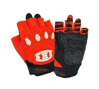 Seibertron Dirtclaw BMX MX ATV MTB Road Racing Mountain Bicicleta Ciclismo Off-Road/Dirt Bike Gel Padded Antideslizante Palm Guantes Sin Dedos Motocicleta Motocross Adulto Fluo Orange L