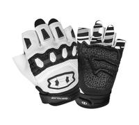 Seibertron Dirtclaw BMX MX ATV MTB Road Racing Mountain Bicicleta Ciclismo Off-Road/Dirt Bike Gel Padded Antideslizante Palm Guantes Sin Dedos Motocicleta Motocross Adulto White M