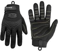 Seibertron Full-Finger Padded Palm Lightweight Breathable Climbing Rope Gloves For Climbers, Rock Climbing, Rescue, Adventure, Sailing, Kayaking, Outdoor Sports Black XS