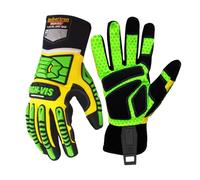 Seibertron HIGH-VIS competencia SDXG2 Supergrip GEL Petróleo y Gas de protección guantes de seguridad contra choques vibración guantes de trabajo guantes de trabajo, guantes de esquí M