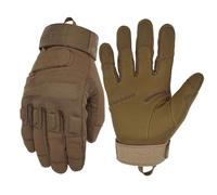 Seibertron Hombres de Negro S.O.L.A.G. Special Ops Finger Completo/Luz Guantes Asalto Táctico Guantes de Disparo Completo Dedo Combate Militar del Ejército Coyote XS