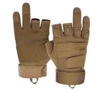 Seibertron Hombres de S.O.L.A.G-T Operaciones Especiales sin Dedos Guantes sin Dedos Tactical Assault Luz Guantes Coyote L