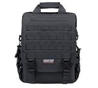 Seibertron Impermeable Molle táctico 14"(Pulgadas) Laptop Sling Bag Mochila Black