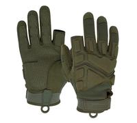 Seibertron Patented S.O.L.A.G-HI 2.0 Guantes Pantalla táctil tácticos Impermeables de protección de Impacto Airsoft Caza Senderismo equitación Ciclismo Motocicleta Escalada Medio Dedo Green M