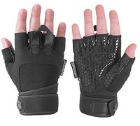 Seibertron Pro 2.0 Gel De Sílice Grip con Correa Ajustable Ofrece Apoyo de la muñeca Bespirable Levantamiento de Pesas Aptitud Guantes Gimnasio Crossfit Entrenamiento Culturismo Fitness Gym Gloves M