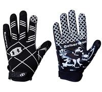 Seibertron Pro 3.0 12 Constelaciones Elite Ultra-Stick Sports Receiver Glove American Football Gloves/Guantes de fútbol Americano Adult Size (Black, L)