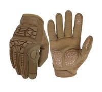 Seibertron T.F.F.I.G Guantes Dedo Completo Hombre Tácticos Militar Flexible Caucho de protección Combate Caza Senderismo Airsoft Paintball Motocicleta Moto Montar a Caballo Coyote S