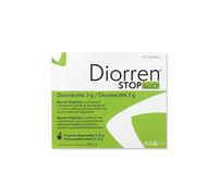 Seid Lab Diorren 10 Sobres - Tratamiento para la Diarrea Aguda con Diosmectita y Electrolitos - Frena la Diarrea, Rehidrata y Protege la Flora Intestinal