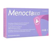 Seid Lab Menoctaseid 30 Cápsulas - Suplemento para la Menopausia - Alivio de Sofocos, Sudores y Sueño - Con Cimicífuga, Melatonina y 5-HTP