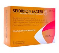 Seid Lab Seidibion Mater 60 Cápsulas - Suplemento para Embarazo y Lactancia - Complejo Vitamínico con DHA, Ácido Fólico, Hierro, Yodo y Vitamina D - Desarrollo Fetal y Salud Materna