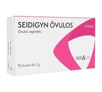 Seid Lab Seidigyn Óvulos 10 Óvulos Vaginales - Hidratante Íntimo con Ácido Hialurónico - Alivio de la Sequedad, Picor y Atrofia Vaginal - Regenera la Mucosa