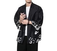 Seidarise - Kimono japonés para Hombre, Siete Mangas, Color sólido - Multi - Large