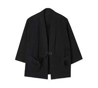 Seidarise - Kimono Tradicional japonés para Hombre, Chaqueta Noragi, Chaqueta Yukata Coat Haori - - XX-Large