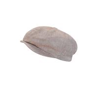 SEIDENFALTER Gorra de lino beige