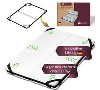 SEIDENFELD® Liebesbrücke: marco de cama flexible para todos los tamaños de colchón, contra visitantes fisuras y colchones deslizantes | Conector de colchón | relleno de orugas de visitantes | Soporte