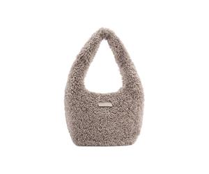 Seidenfelt Letje Bolsa de hombro 47 cm gris